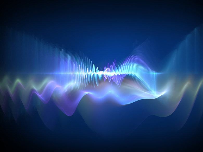 sound waves, not interaction-free measurement