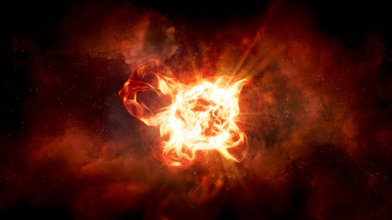 Milky Way's largest star is dying