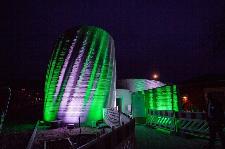 Europe's biggest 3D-printed building