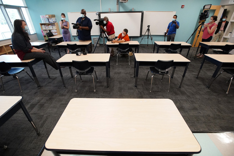 Virus Outbreak Schools South Carolina