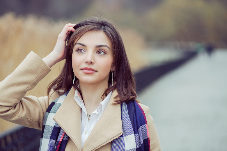 young woman experiencing deja vu