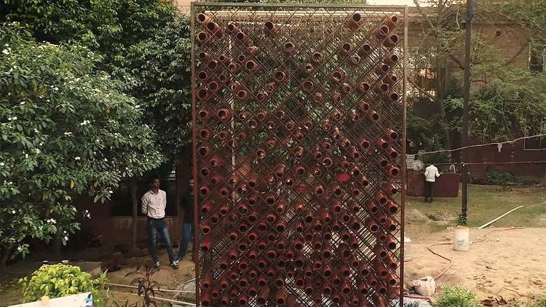 beehive wall - traditional cooling technique