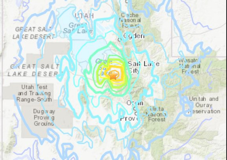 quake map