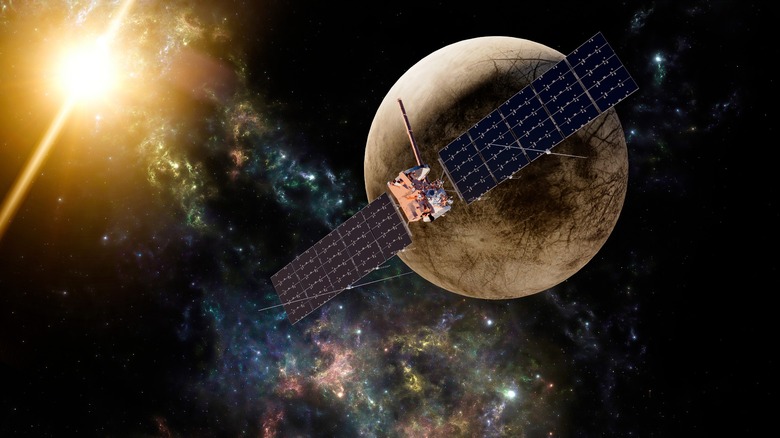 europa clipper near Jovian system