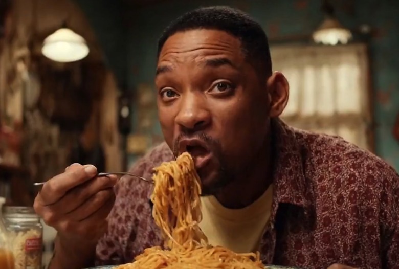 This is not Will Smith, it's an AI video made with Veo 3.