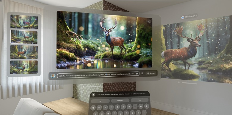 Adobe Firefly AI Apple Vision Pro