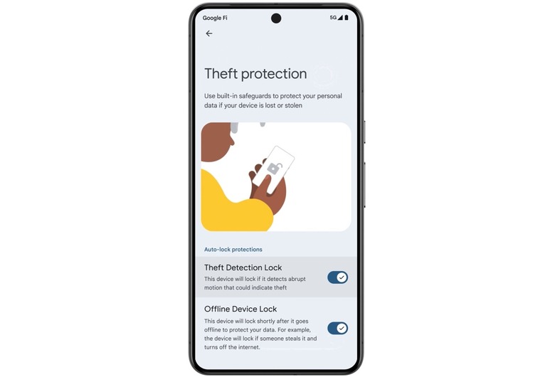 Android 15's new anti-theft AI-powered features.