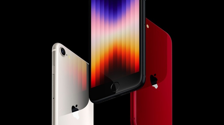 iPhone SE 3 revealed in 2022.