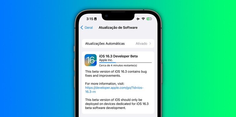 iOS 16.3 beta