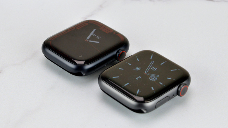 Apple Watch Series 7 and Series 6