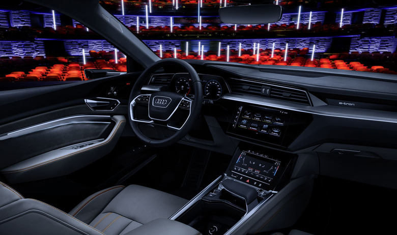 audi e-tron interior