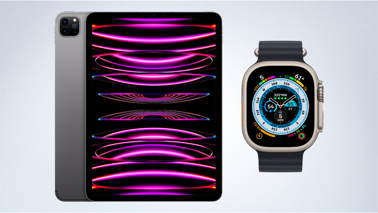 iPad Pro and Apple Watch Ultra