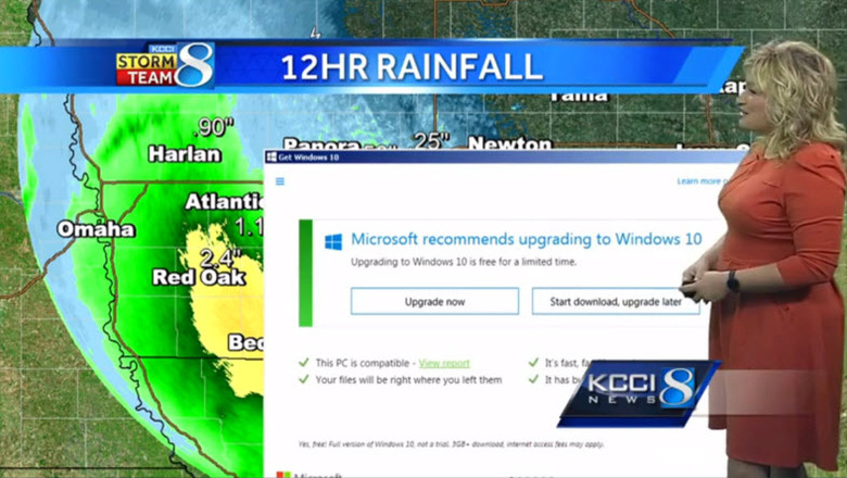 KCCI-weather-reporter-Metinka-Slater-windows-upgrade-notice