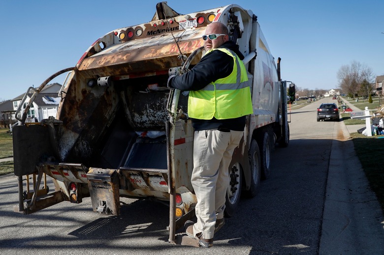 Sanitation Workers Safety, Miamisburg, USA - 23 Mar 2018