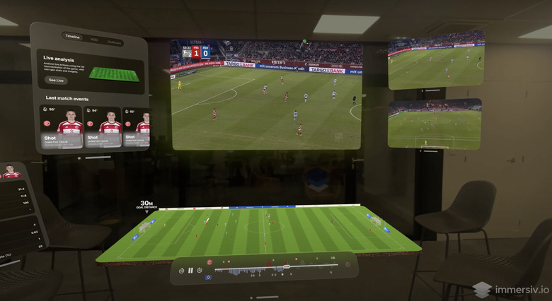 This Vision Pro app concept shows what sports streaming might look like on spatial computers.