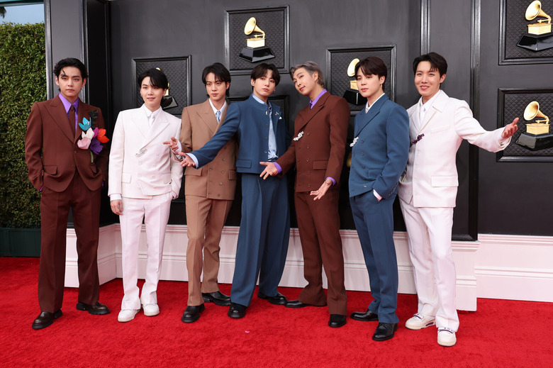 BTS at the Grammy Awards