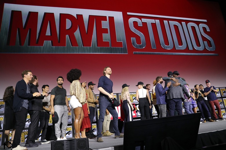 Marvel Studios casts at Comic-Con 2019.