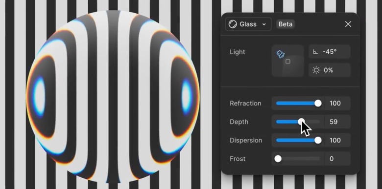 Figma Glass effect