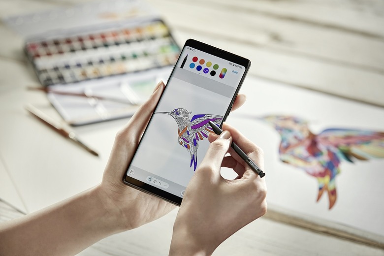 Galaxy Note 8 S Pen Coloring