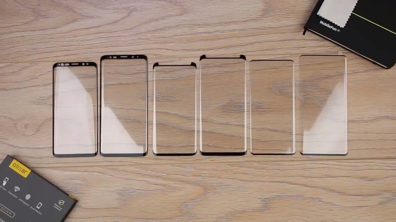 Galaxy S10 screen protector leak