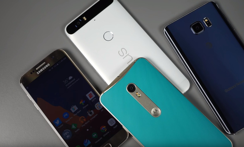 Galaxy S7 vs Nexus 6P vs Moto X Pure Edition