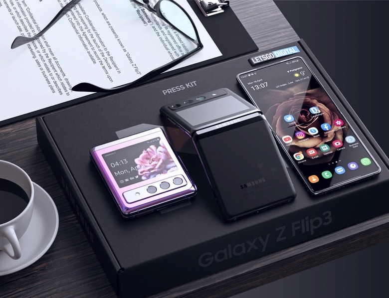 Galaxy Z Flip 3 Concept