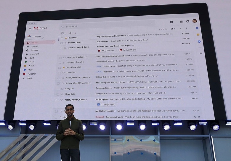 Google Showcase, Mountain View, USA - 08 May 2018