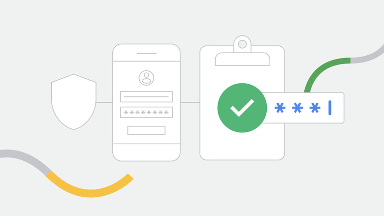 Google Assistant passwords.