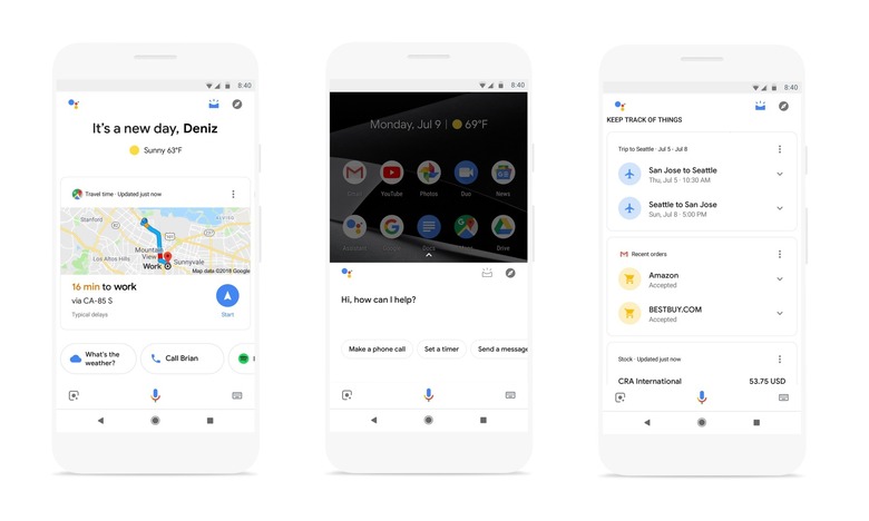 Google Assistant Visual Snapshot