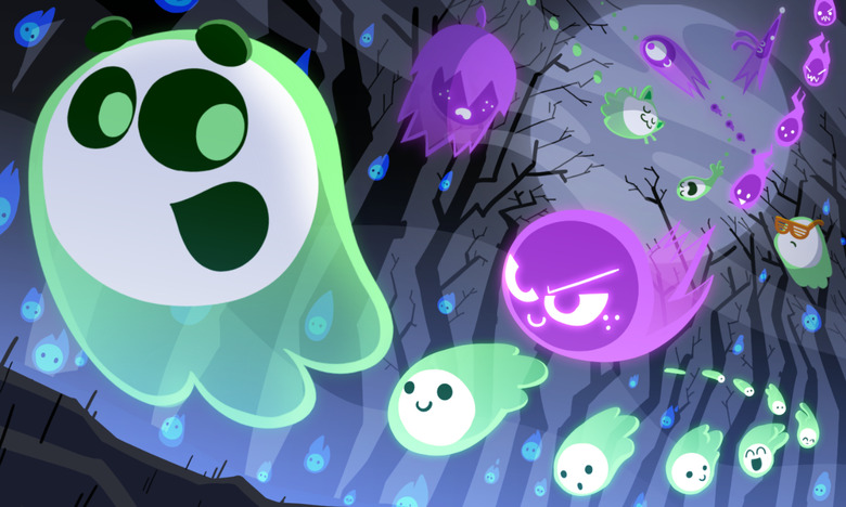 Google Doodle Halloween