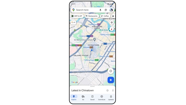 Google Maps got new colors in October 2023 to better reflect the reality around you.