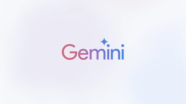 Google Gemini logo.