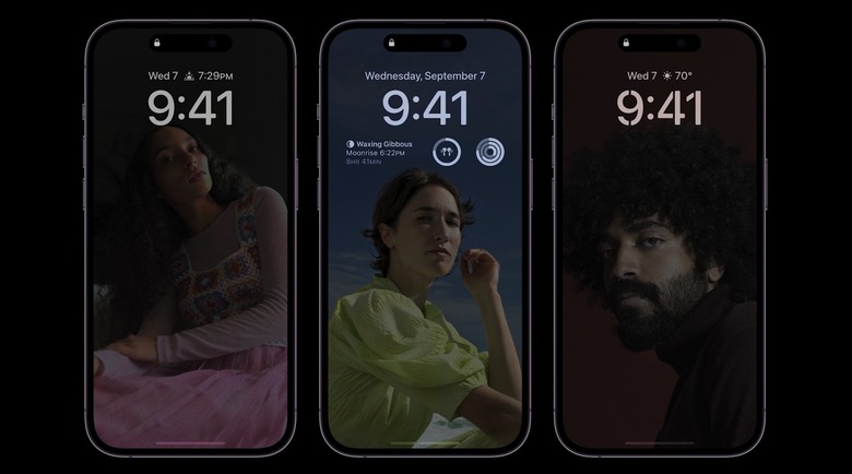 Apple's iPhone 14 Pro features an always-on display.