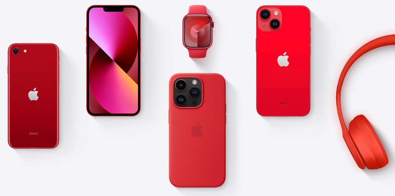 Gift Apple products with (RED)