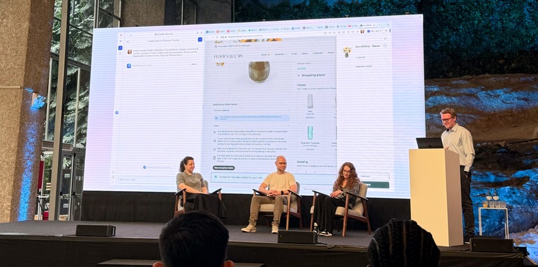 Opera Browser Operator live demo at Opera Browser Days