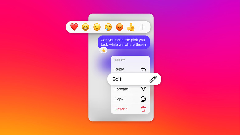Edit Your Messages, Pin Your Chats and More Instagram DM Updates