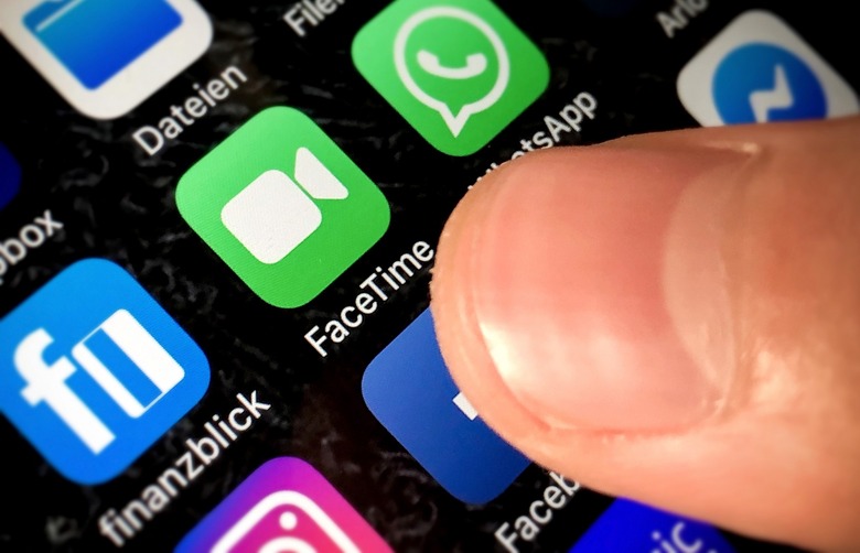 Apple reports FaceTime app bug, Kaarst, Germany - 29 Jan 2019