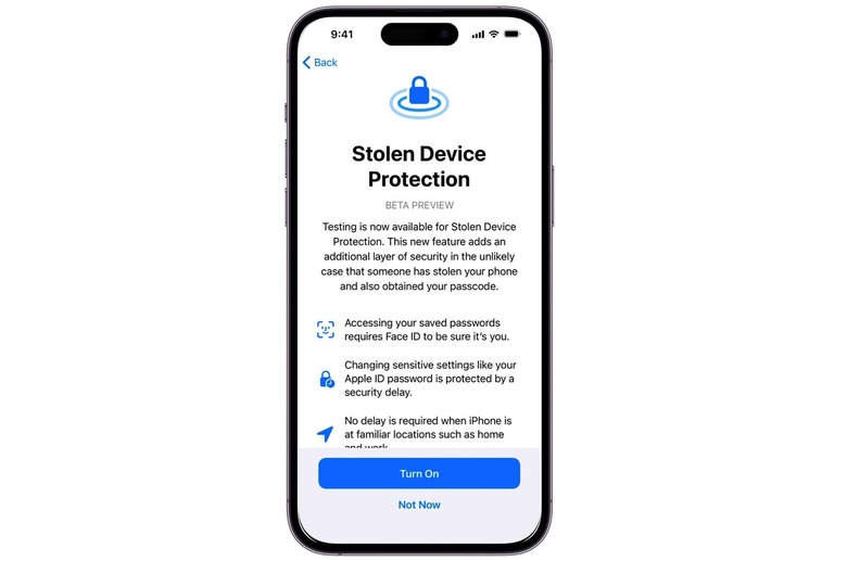 The new Stolen Device Protection feature coming via iOS 17.3.