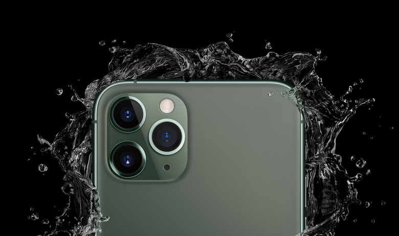iPhone 11 water-resistance.