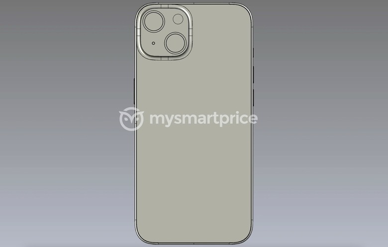 iPhone 14 design render shows rear camera