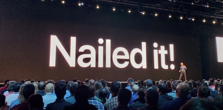 Last in-person Apple event: WWDC 2019