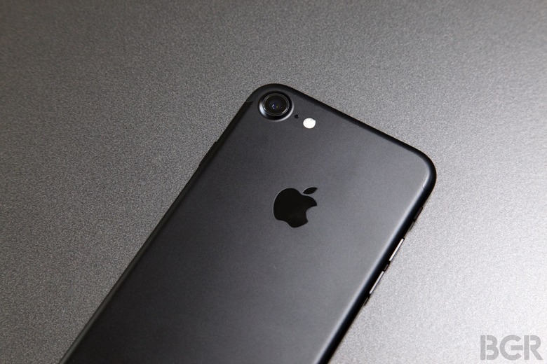 Apple iPhone 7 on a desk