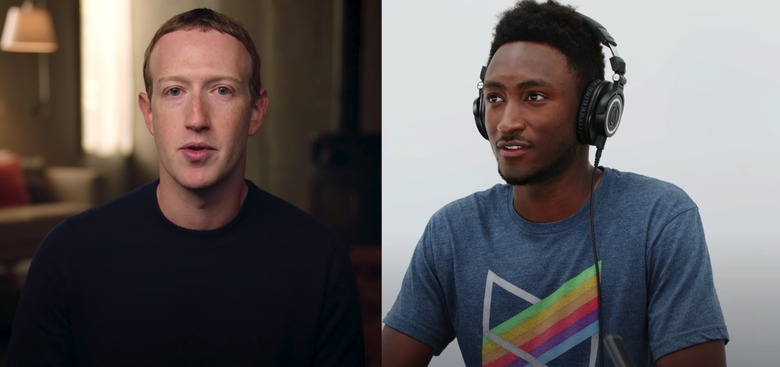 Marques Brownlee Mark Zuckerberg