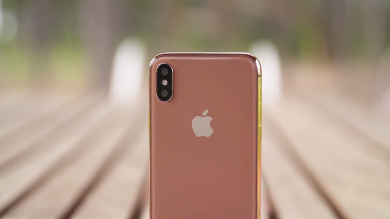 Copper Gold iPhone 8