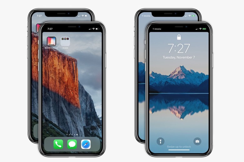 iPhone X Notch Remover App