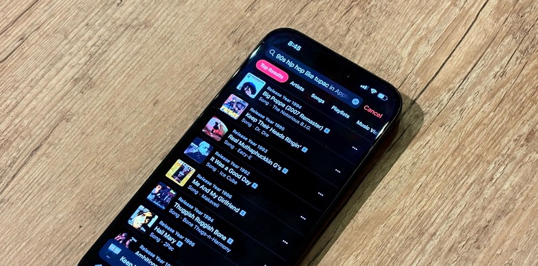 iPhone Natural Language Search