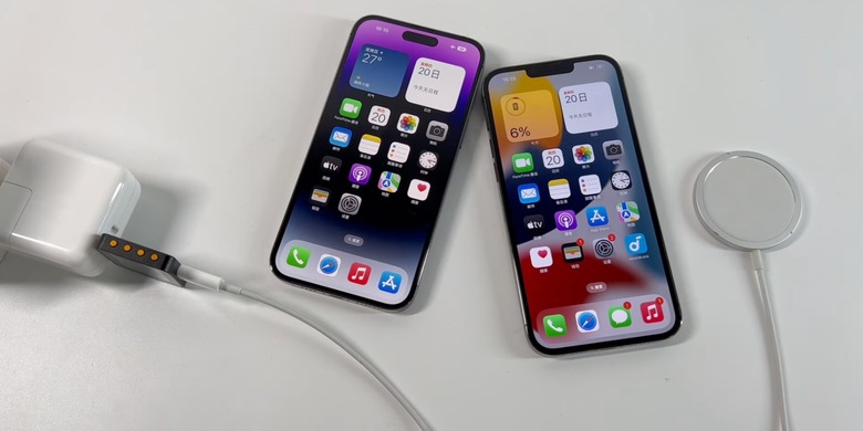 iPhone 14 Pro Max MagSafe charges faster