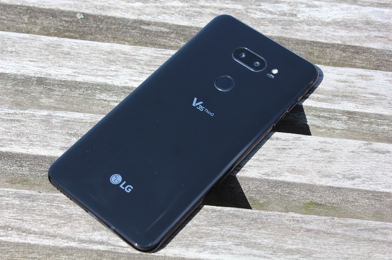 LG V35 ThinQ Rear