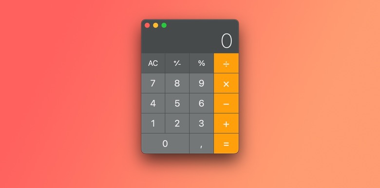 macOS 15 Calculator app