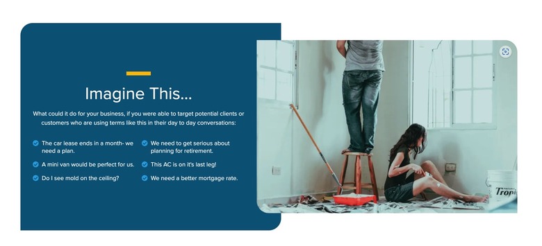 Examples of the conversations Active Listening would pick up an archived version of a now-deleted web page.